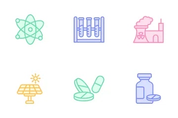 Diverse Biology Icon Pack