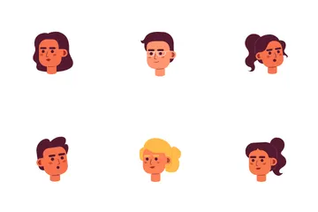 Diverse Buyers Sellers Icon Pack