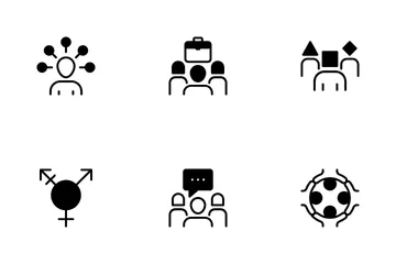 Diversity And Inclusion Icon Pack