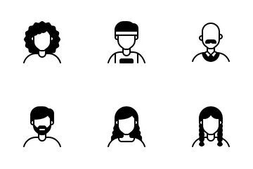 Diversity Avatars Icon Pack