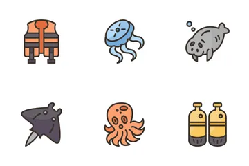 Diving Icon Pack