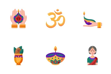 Diwali Paquete de Iconos