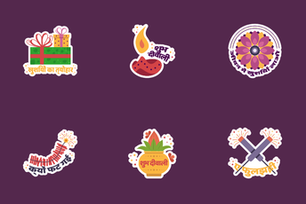 Diwali Stickers Icon Pack