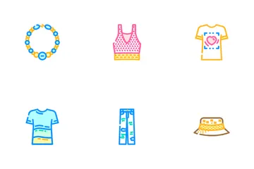 Diy Fashion Up Cycling Icon Pack