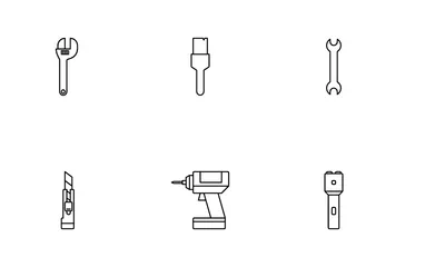 DIY Tools Icon Pack