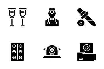 Doctor And Hospital Icon Pack