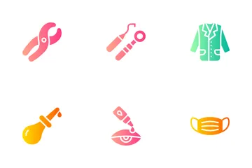 Doctor Equipment Icon Pack
