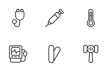 Doctor Equipment Icon Pack