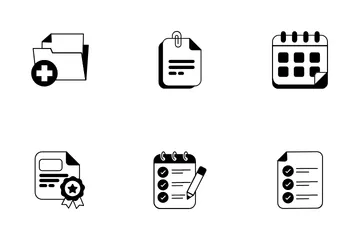 Document And Folders Icon Pack