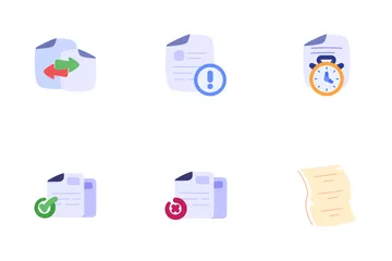 Document Business Icon Pack