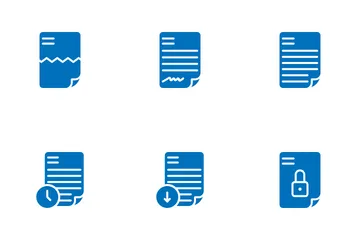 Document Business Icon Pack