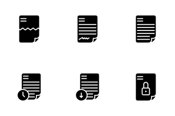 Document Business Icon Pack