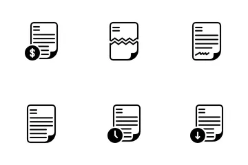 Document Business Icon Pack