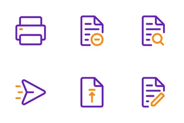 Document et fichier Icon Pack