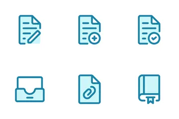 Document et fichier Pack d'Icônes