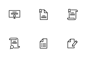 Fichier de documents Pack d'Icônes