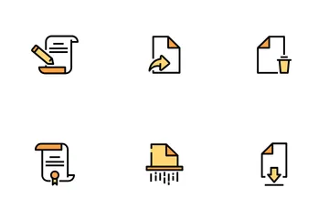 Fichier de documents Pack d'Icônes