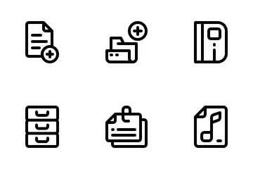 Fichier de documents Icon Pack