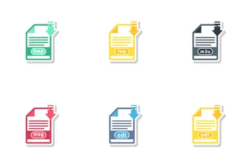 Document File Formats Icon Pack