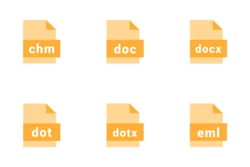 Document File Formats Icon Pack