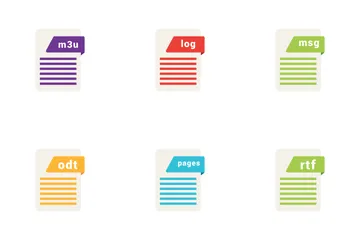 Document File Formats Icon Pack