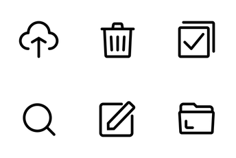 Document Management Icon Pack