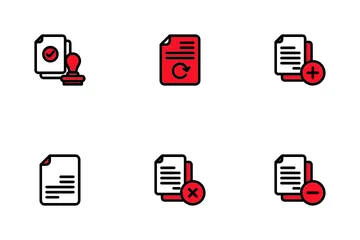 Document Management Icon Pack