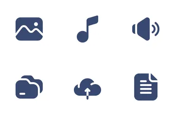Document & Media Icon Pack