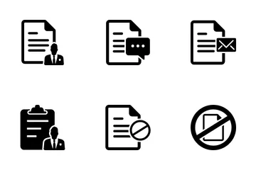 Document Set-1 Icon Pack