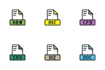 Texte du document Pack d'Icônes