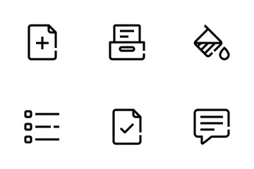 Document Tools Icon Pack