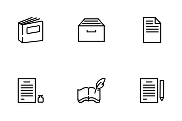 Document & Writing Icon Pack