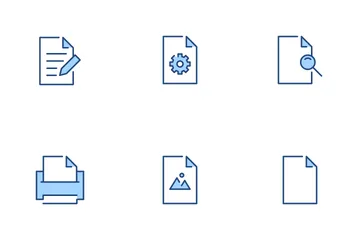 Documento Paquete de Iconos