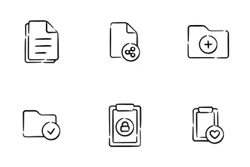 Documento de arquivo Icon Pack
