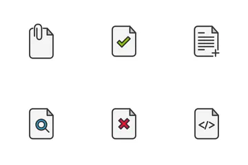 Documento Paquete de Iconos