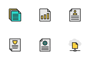 Documentos y archivos Paquete de Iconos