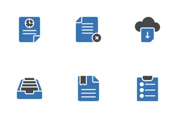 Documentos y archivos Paquete de Iconos