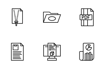 Documents And Files Icon Pack