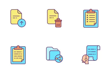 Documents And Files Icon Pack