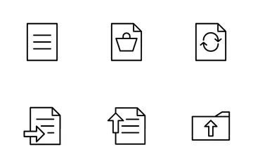 Documents And Files Icon Pack