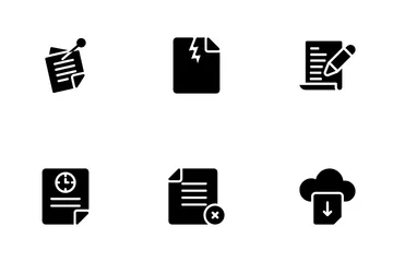 Documents And Files Icon Pack