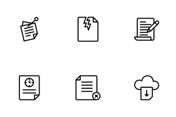 Documents And Files Icon Pack