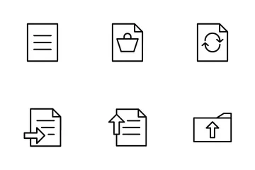 Documents And Files Icon Pack