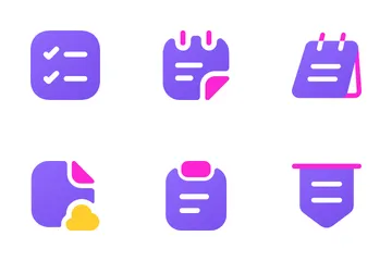 Documents Edit Icon Pack