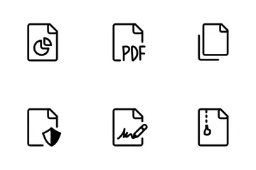 Fichiers de documents Icon Pack