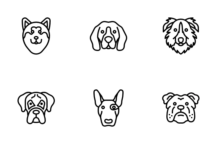 369 Husky Dog Icon Packs - Free in SVG, PNG, ICO - IconScout