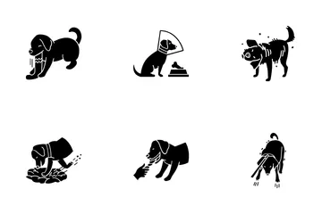 Dog Activities Icon Pack