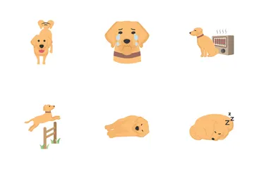 Dog Activities Icon Pack