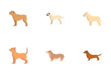 Dog Breeds Icon Pack