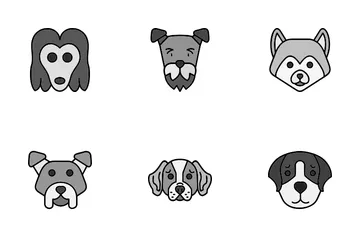 Dog Breeds Icon Pack